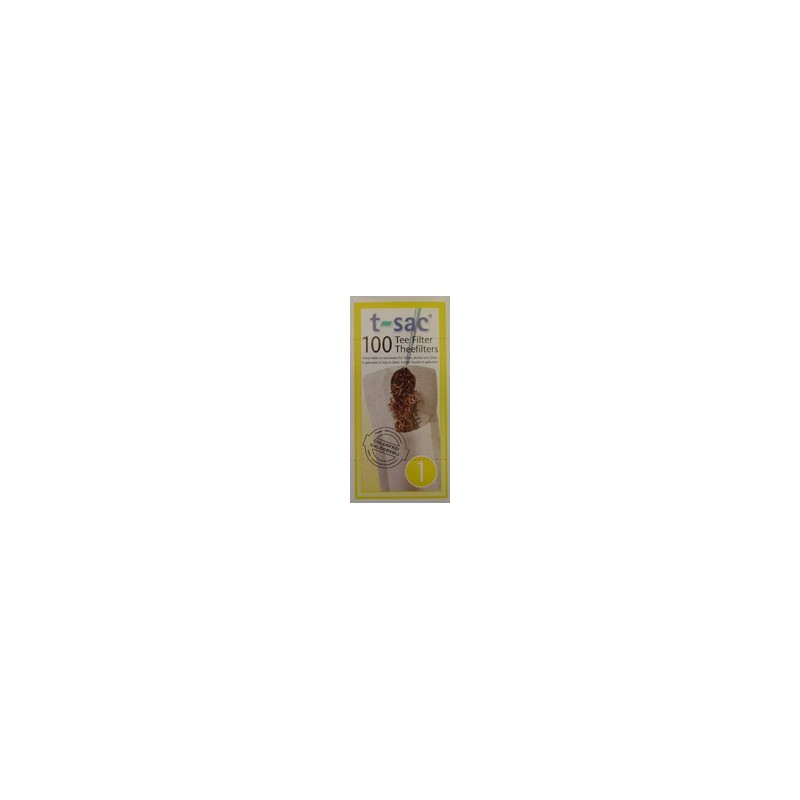 t-sac Teefilter, Grösse 1 (100 Stück) t-sac Teefilter, Grösse 1 (100 Stück)